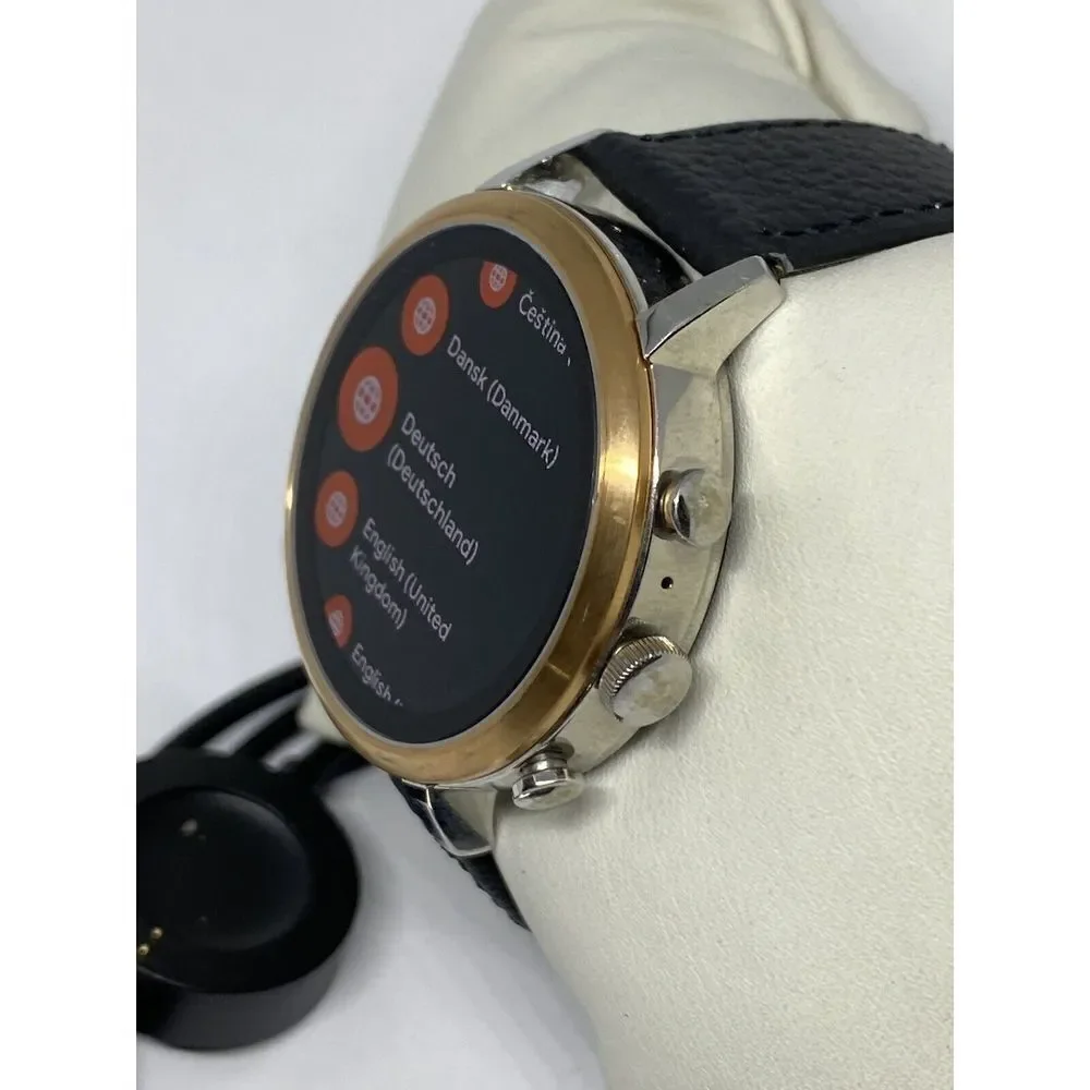 Fossil Gen 4 Authentic Digital Dial Smart Watch Custom Band FTW6016 DC512